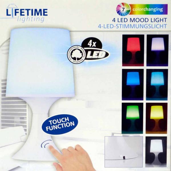 Stimmungslampe, Tischlampe, Tischleuchte mit Touchsensor